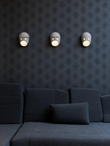 Mask Wall Light - LED Indoor Decorative Light Fixture Set of 2