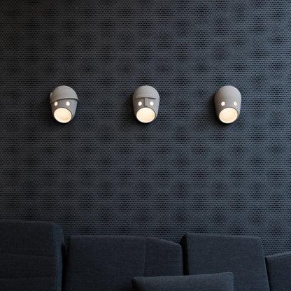 Mask Wall Light - LED Indoor Decorative Light Fixture Set of 2