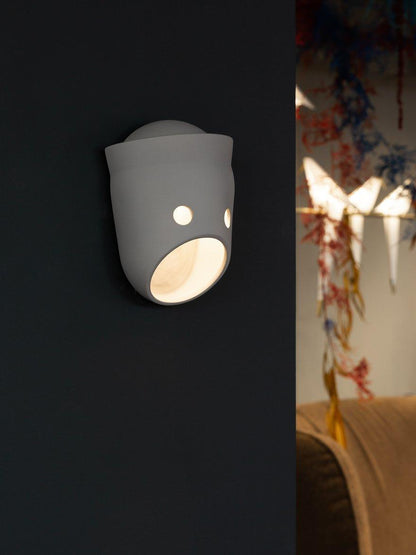 Mask Wall Light - LED Indoor Decorative Light Fixture Set of 2