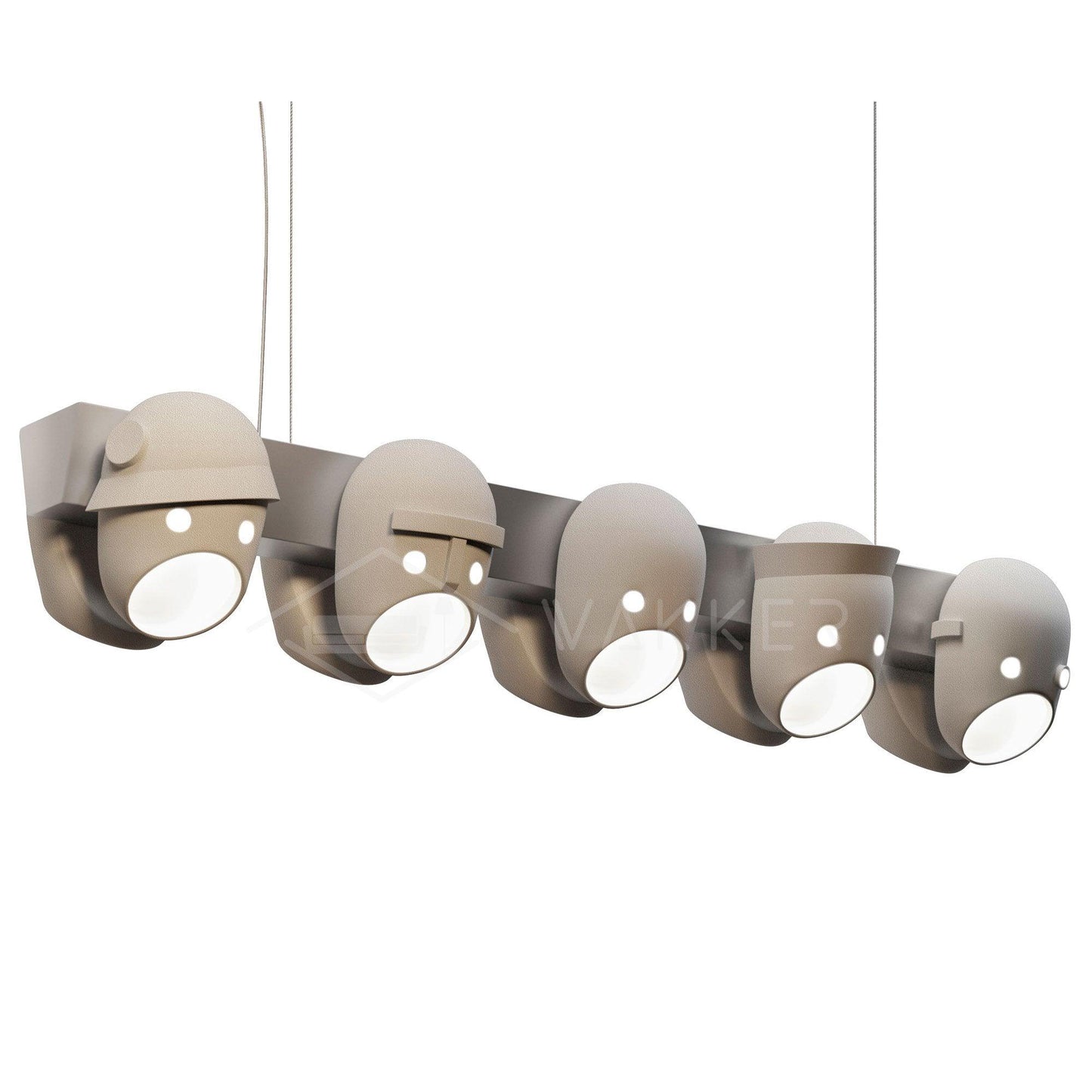 Mask Wall Light - LED Indoor Decorative Light Fixture Set of 2