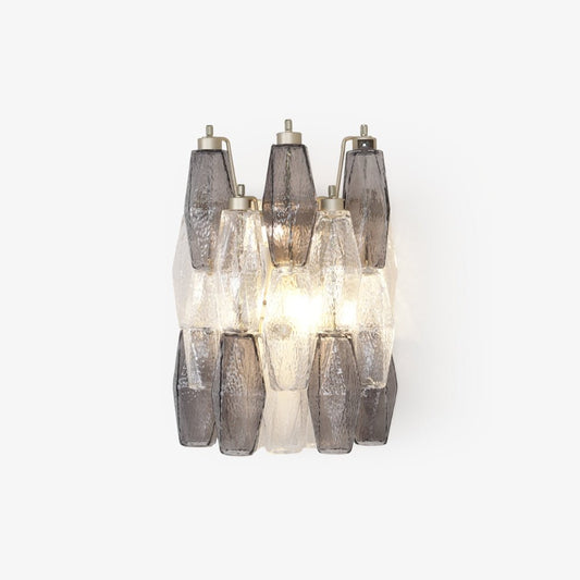 Murano Rhombus Glass Wall Lamp - LED Indoor Wall Light
