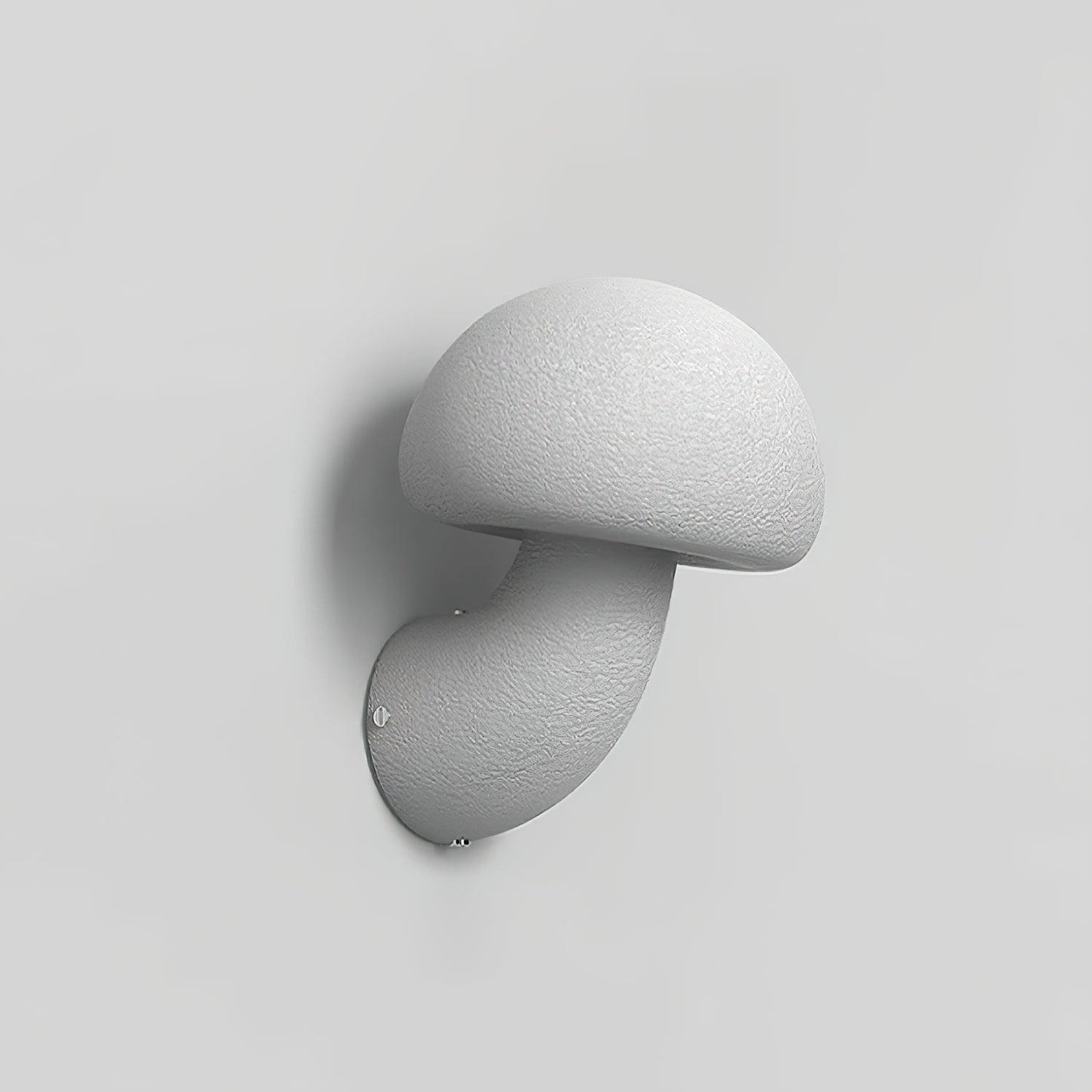Mushroom Resin Plug-in Wall Lamp with LED Light - 2 Pack