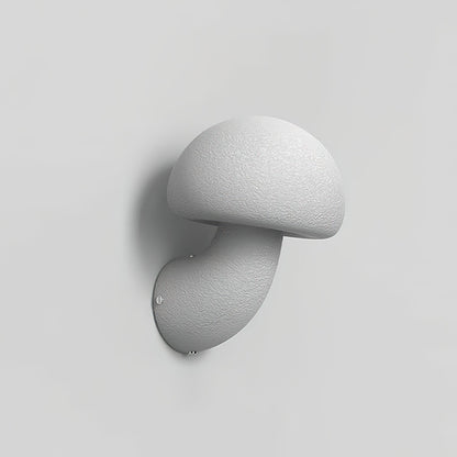 Mushroom Resin Plug-in Wall Lamp with LED Light - 2 Pack