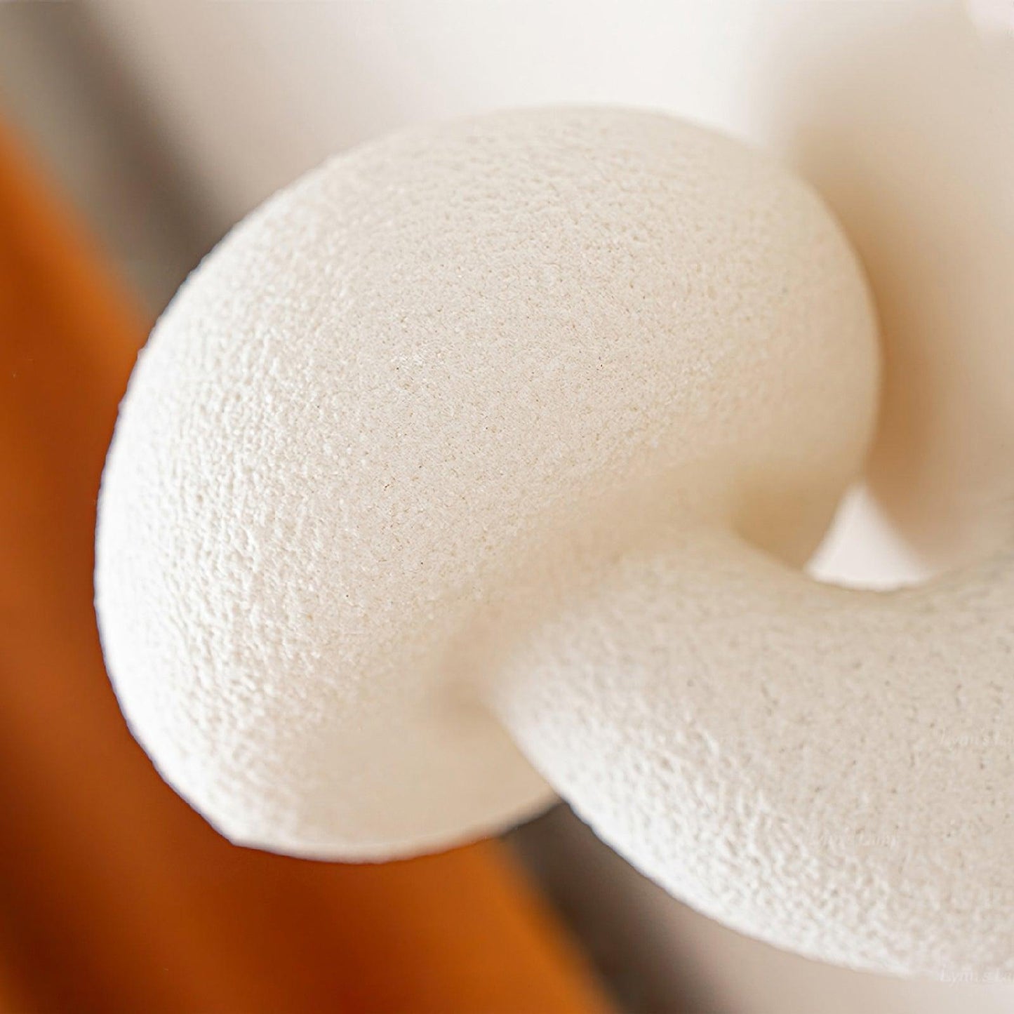 Mushroom Resin Plug-in Wall Lamp with LED Light - 2 Pack