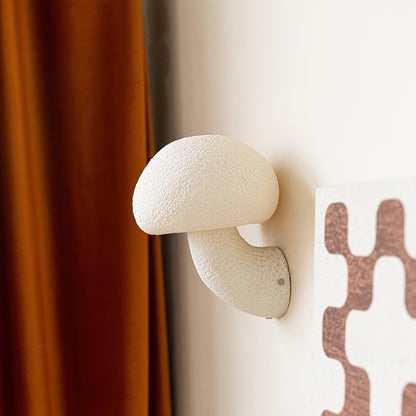 Mushroom Resin Plug-in Wall Lamp with LED Light - 2 Pack