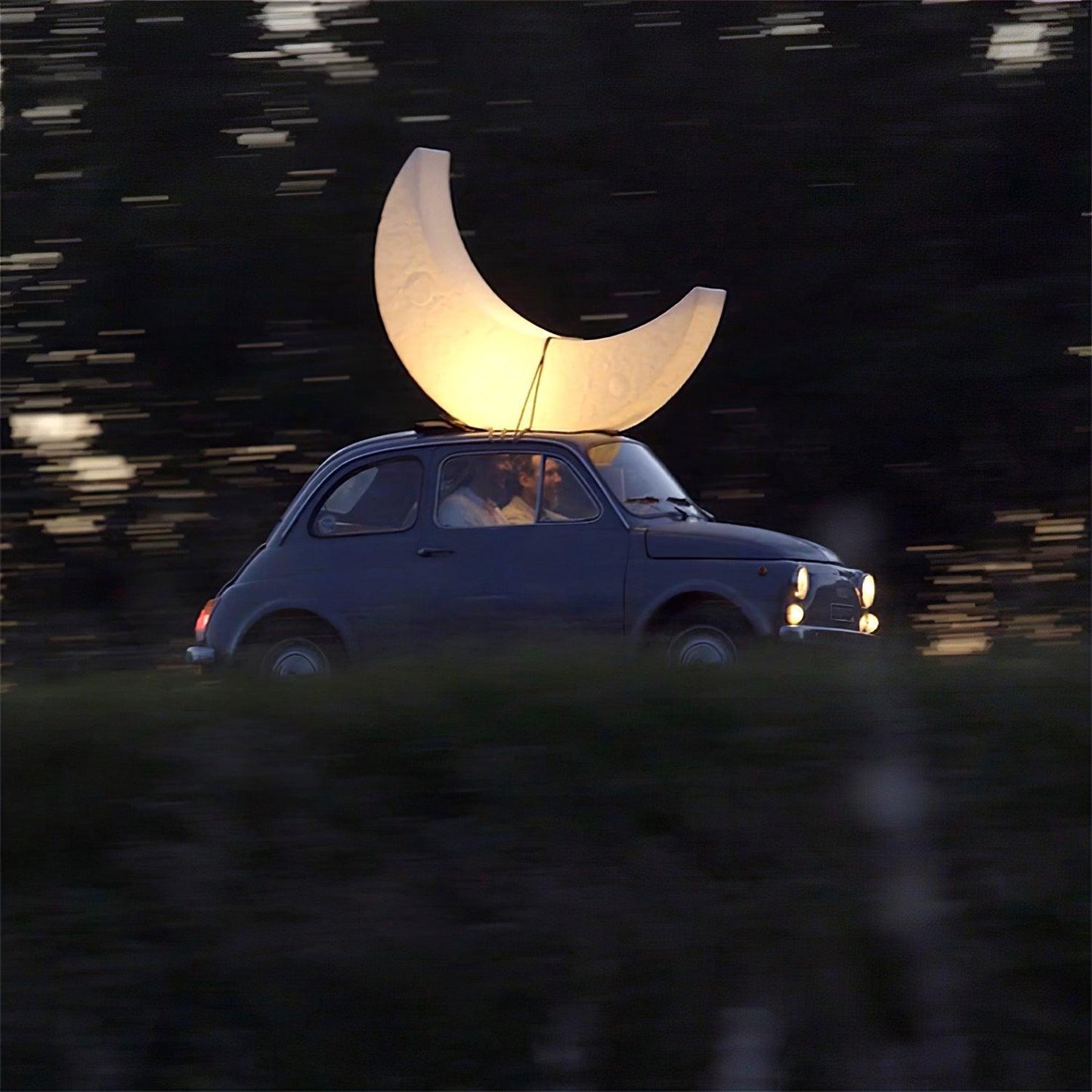 My Moon Floor Lamp - LED Indoor Outdoor Ambient Lighting
