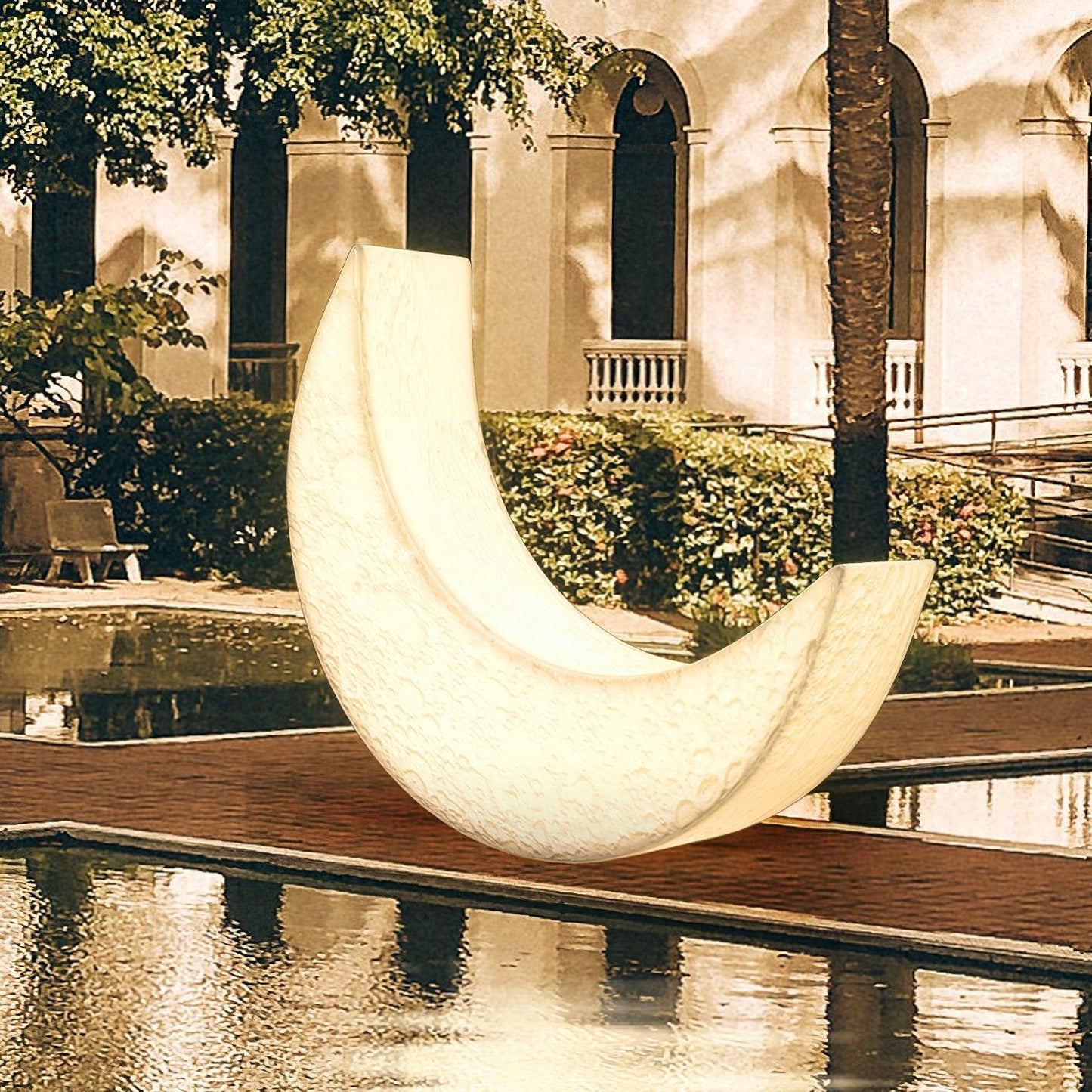 My Moon Floor Lamp - LED Indoor Outdoor Ambient Lighting