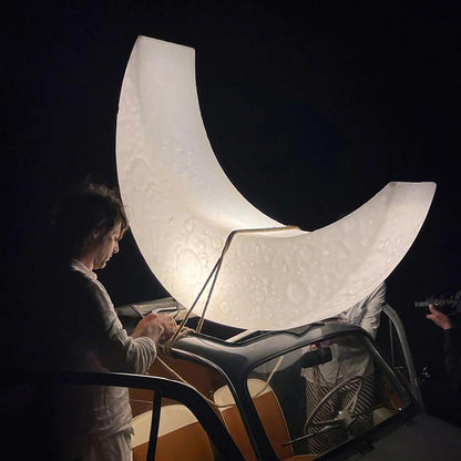 My Moon Floor Lamp - LED Indoor Outdoor Ambient Lighting