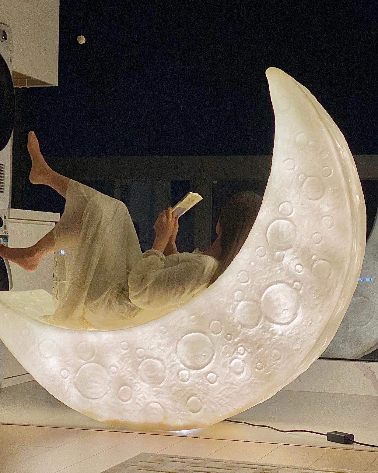 My Moon Floor Lamp - LED Indoor Outdoor Ambient Lighting