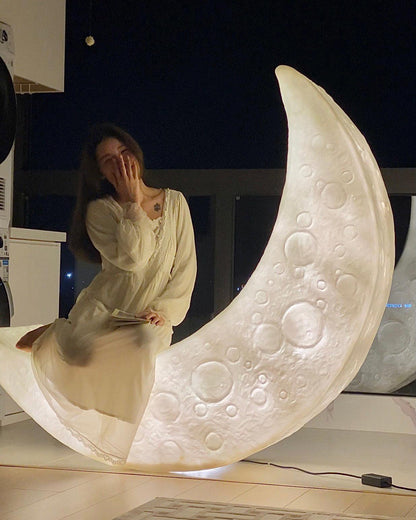 My Moon Floor Lamp - LED Indoor Outdoor Ambient Lighting