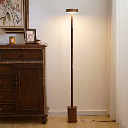 Naya Rotatable Floor Lamp with Integrated LED Lighting