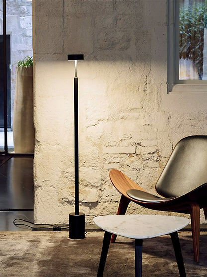 Naya Rotatable Floor Lamp with Integrated LED Lighting