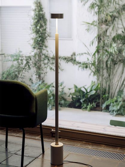 Naya Rotatable Floor Lamp with Integrated LED Lighting
