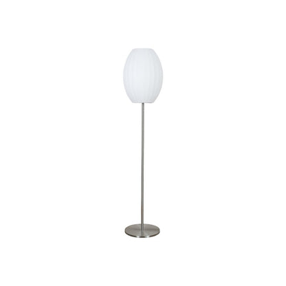 Nelson Floor Lamp - Elegant LED Indoor Lighting, Chrome Finish
