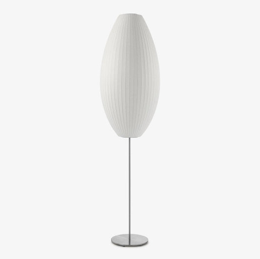 Nelson Floor Lamp - Elegant LED Indoor Lighting, Chrome Finish