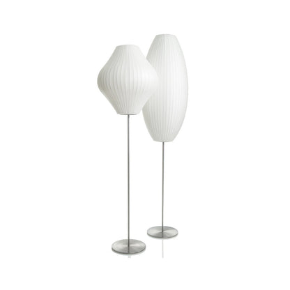 Nelson Floor Lamp - Elegant LED Indoor Lighting, Chrome Finish