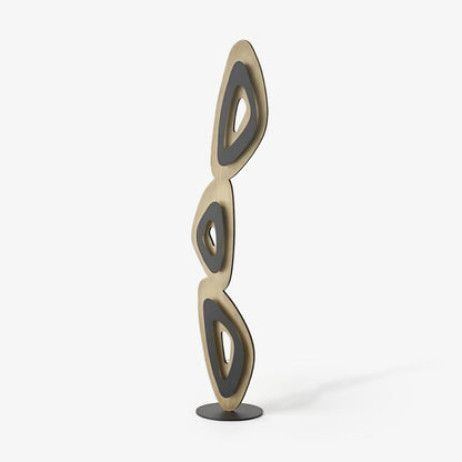Nevis Floor Lamp - Modern LED Design with Black Shade