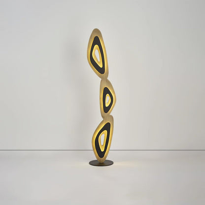 Nevis Floor Lamp - Modern LED Design with Black Shade