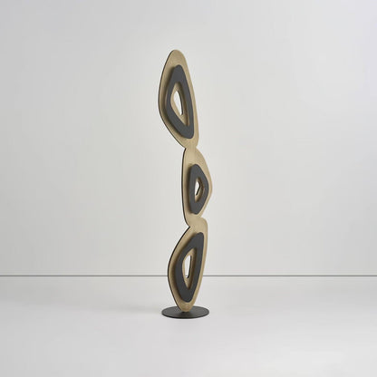 Nevis Floor Lamp - Modern LED Design with Black Shade
