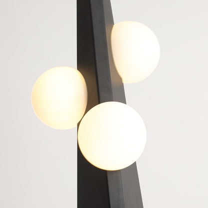 Noir Roy Floor Lamp - Modern LED Steel Design - Indoor Use