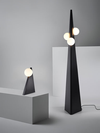 Noir Roy Floor Lamp - Modern LED Steel Design - Indoor Use