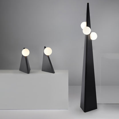 Noir Roy Floor Lamp - Modern LED Steel Design - Indoor Use