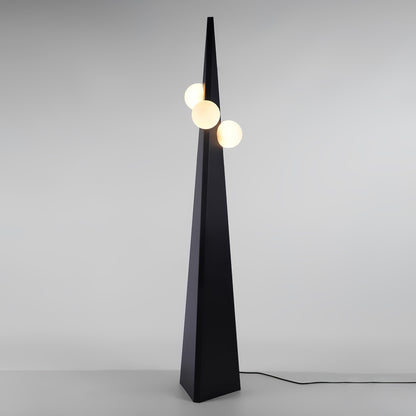 Noir Roy Floor Lamp - Modern LED Steel Design - Indoor Use