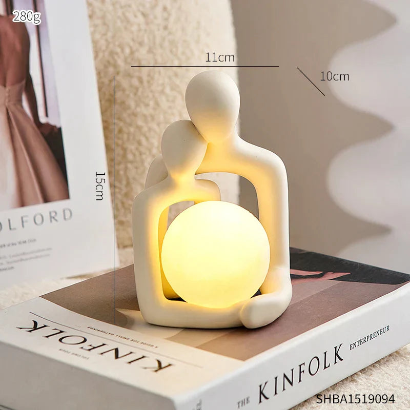 Moony Ceramic Decoration - Create Atmosphere in Your Home