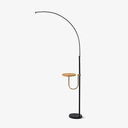 Nordic Arc Floor Lamp - Curved LED Design for Home Lighting