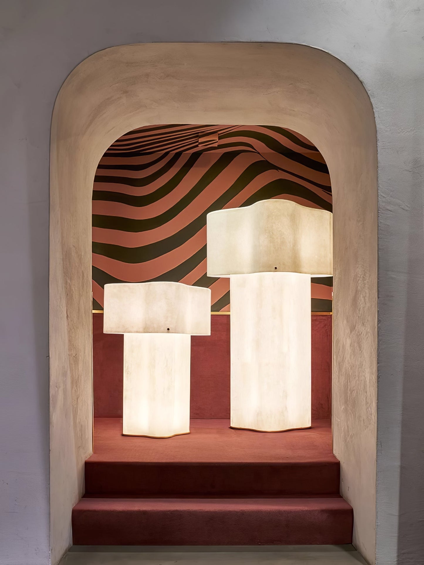 Nuvola Floor Lamp - White LED Indoor Lighting Design