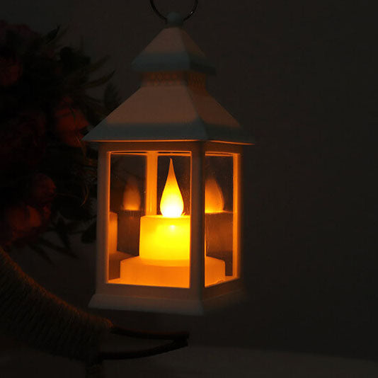 Halloween Horror Flame LED Table Lantern Light for Parties