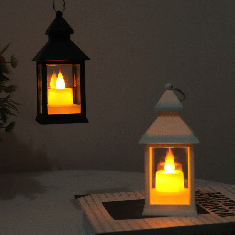 Halloween Horror Flame LED Table Lantern Light for Parties