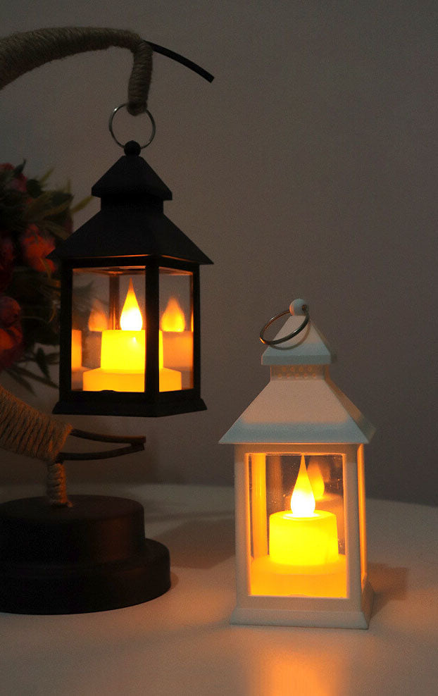 Halloween Horror Flame LED Table Lantern Light for Parties