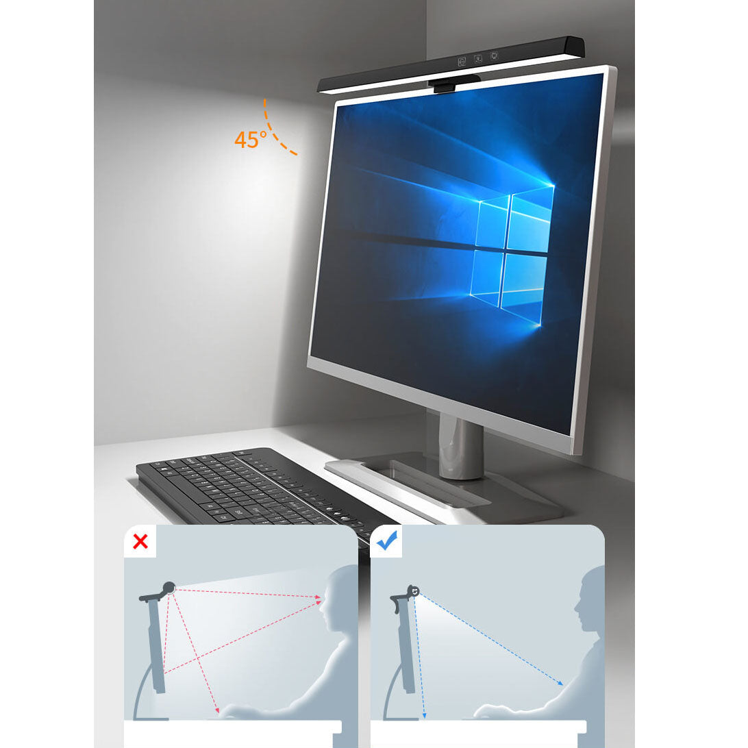 Computer Laptop Monitor Anti-Blue Light E-Reading LED USB Lamp