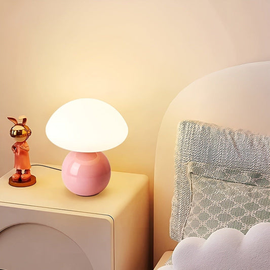 Lampe - Cozy Mushroom Table Lamp with LED Light