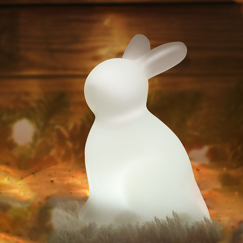 Contemporary Creative Rabbit PE LED Table Lamp for Bedroom
