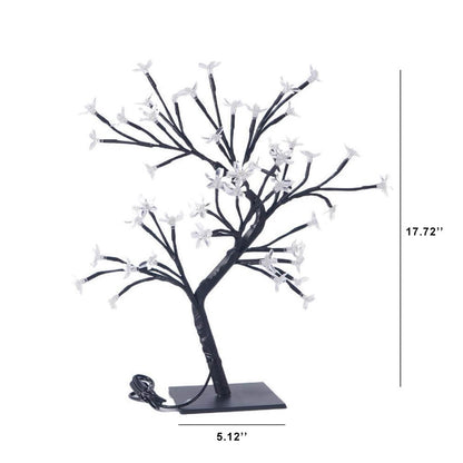 48 LED Cherry Blossom Tree Light USB Decoration Table Lamp