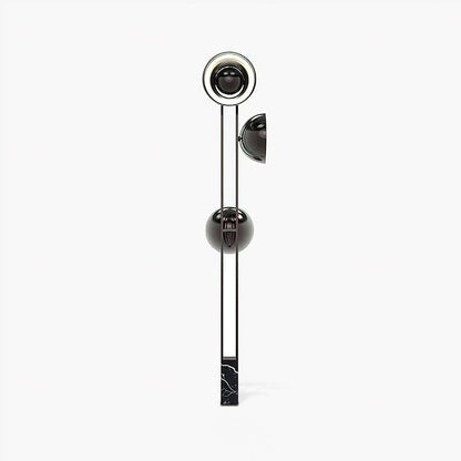 O3 Floor Lamp Modern Black LED Three-Light Indoor Lighting