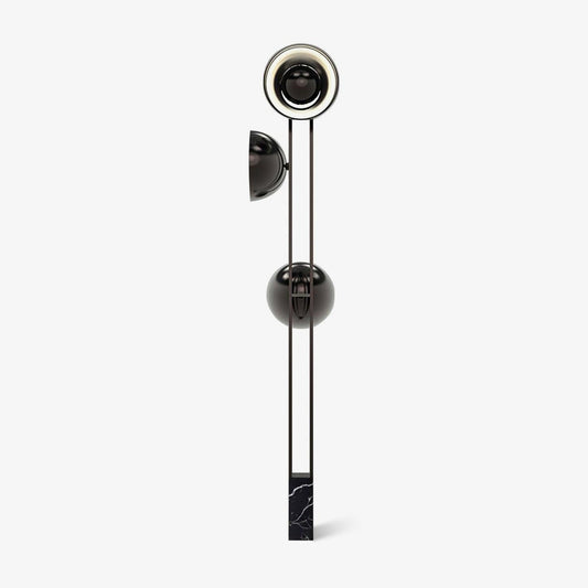 O3 Floor Lamp Modern Black LED Three-Light Indoor Lighting