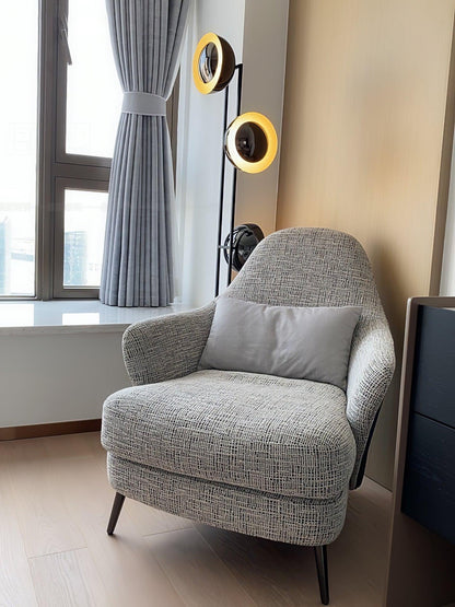 O3 Floor Lamp Modern Black LED Three-Light Indoor Lighting