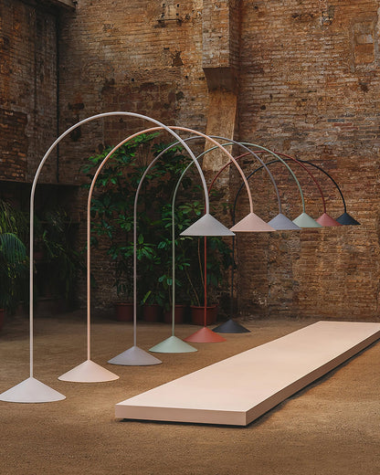 Arc Out Floor Lamp with LED Light - Modern Indoor Lighting