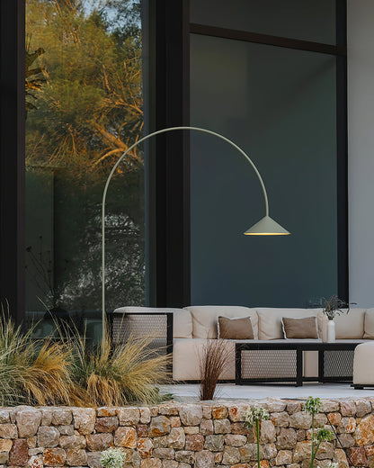 Arc Out Floor Lamp with LED Light - Modern Indoor Lighting