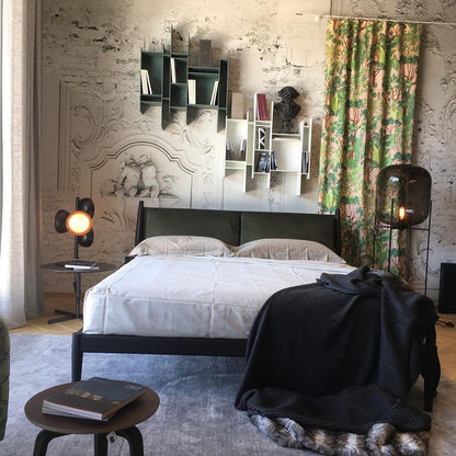 Oda Floor Lamp with Hand Blown Glass, LED, Indoor Use