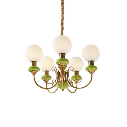 Modern Creative Art Onyx Chandelier - 3 or 5 Heads