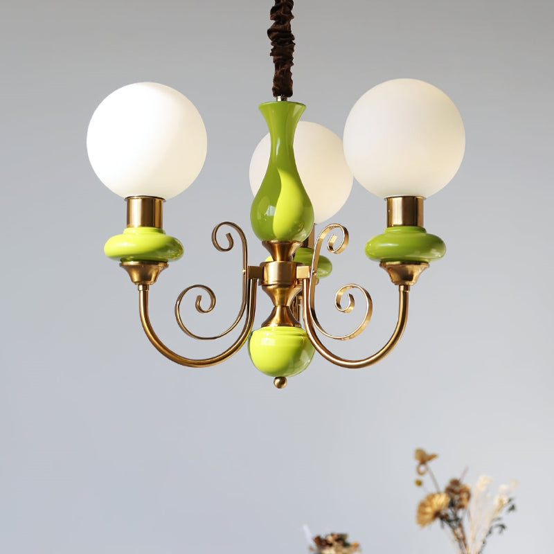 Modern Creative Art Onyx Chandelier - 3 or 5 Heads