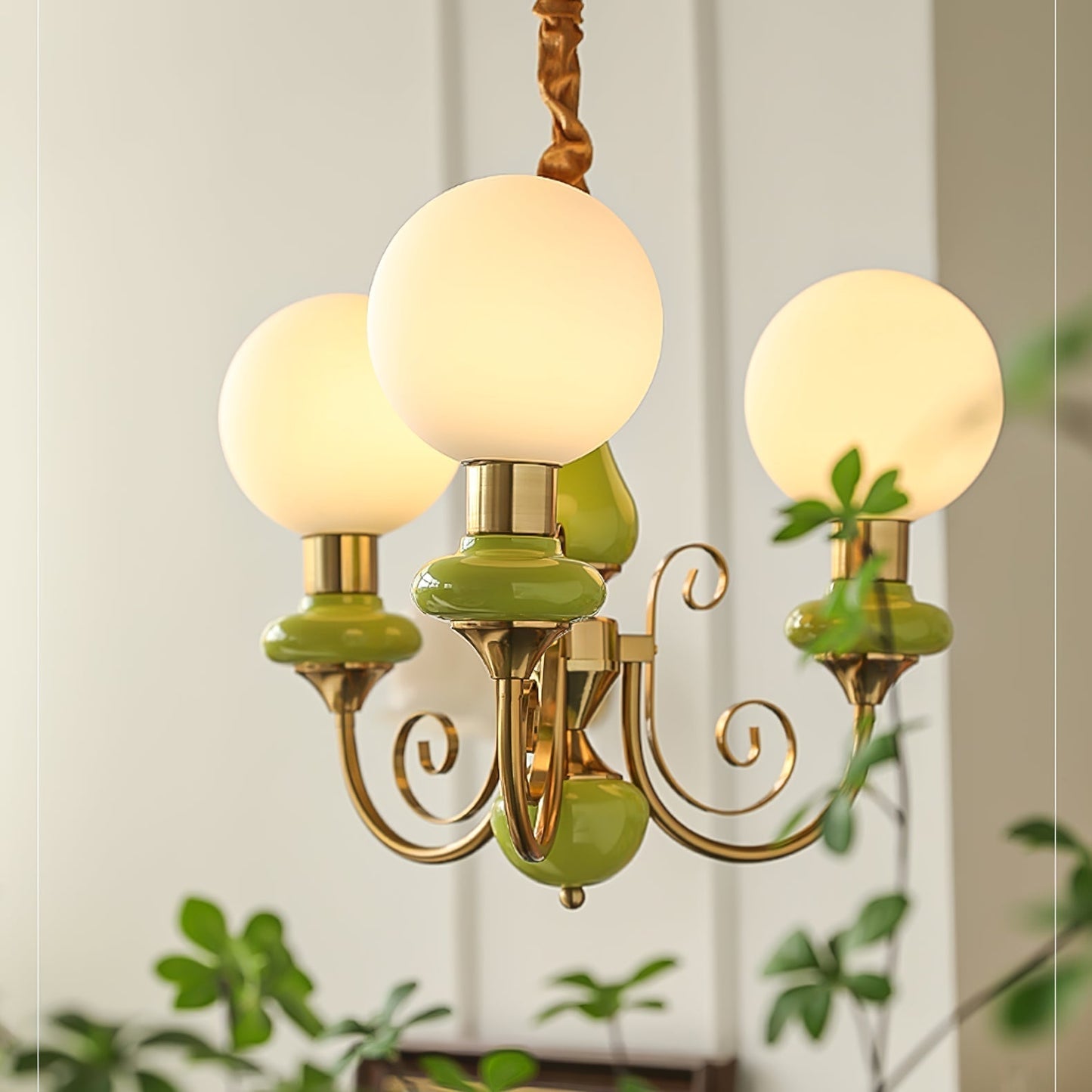 Modern Creative Art Onyx Chandelier - 3 or 5 Heads