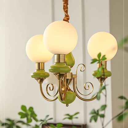 Modern Creative Art Onyx Chandelier - 3 or 5 Heads