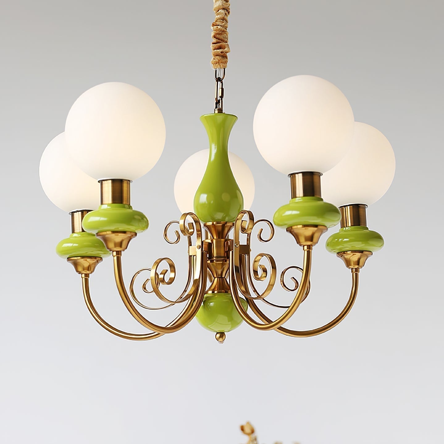 Modern Creative Art Onyx Chandelier - 3 or 5 Heads