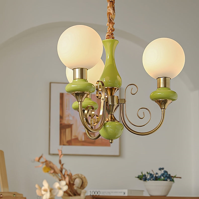 Modern Creative Art Onyx Chandelier - 3 or 5 Heads