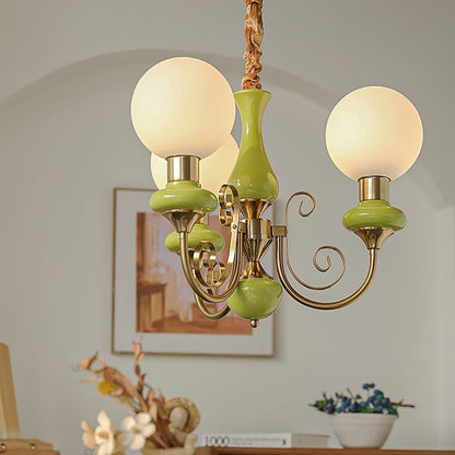 Modern Creative Art Onyx Chandelier - 3 or 5 Heads